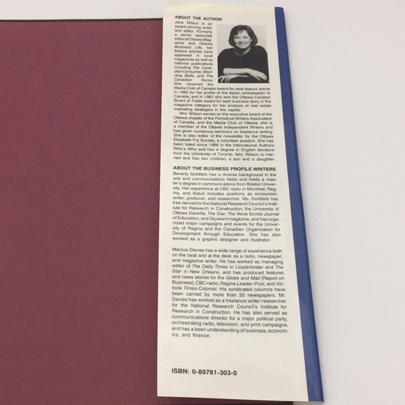 Ottawa A Contemporary Portrait By Jane Wilson Hardcover Book - Picture 8 of 9